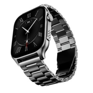 boAt New Launch Ultima Ember Smartwatch w/ 1.96” (4.97 cm) AMOLED Display, Personalized Fitness Nudges, Functional Crown, 100+ Sports Modes, Custom Watch Faces