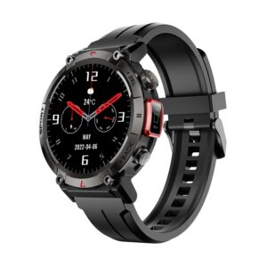 Cult Ranger XR1-1.43" AMOLED Display,Outdoor Rugged Smartwatch for Men, Bluetooth Calling, 8 Days Battery, Continous Heart Rate,100+ Sports Mode, Live Cricket Score, Built-in Flashlight, Free Strap