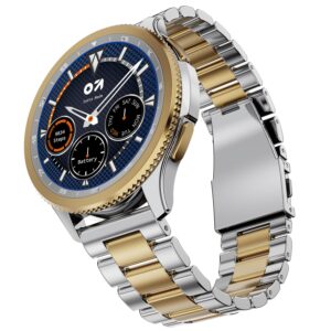 GOBOULT Newly Launched Pyro Smartwatch 1.43'' AMOLED Screen, BT Calling 5.3, 600 Nits Brightness, IP68, 150+ Watchfaces, 120+ Sports Modes, AI Voice Assistant, SpO2 Monitoring