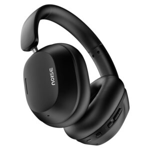 Noise Airwave Max 5 Wireless Over-Ear Headphones with Adaptive Hybrid ANC (up to 50dB), HFA Tech, 80H Playtime, Dual Pairing