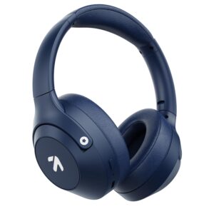 GOBOULT Flex On Ear Bluetooth Headphones with 80H Playtime, 40mm Bass Drivers, Zen™ ENC Mic, Type-C Fast Charging, Bluetooth 5.4, AUX Option, 60ms Low Latency, IPX5, Wireless Headphone