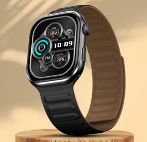 Fire-Boltt Brillia Pro 51.3mm (2.02) Largest AMOLED Display, Bluetooth Calling,Premium Look Smartwatch