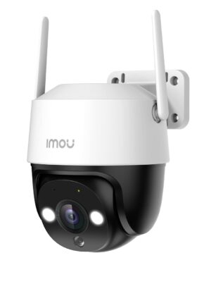 Imou 5MP 1620p CCTV Wi-Fi Pan&Tilt Security Camera, Smart Color Night Vision 30M, Two-Way Talk, Human Detection, Alarm Notification, Works with Alexa, IP66 Waterproof, Supports SD Card up to 512GB