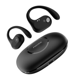 Noise Pure Pods Wireless Open Ear Earbuds with AirWave™ Technology,Up-to 80H Playtime,Quad Mic with ENC,16mm Neodymium Dynamic Driver,Detachable Pure Band,BTv5.3