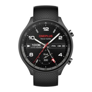 OnePlus Watch 2R with Wear OS 4 by Google,Snapdragon W5 Chipset,Upto 100hrs Battery Life,1.43’’ AMOLED Display,100+ Sports Mode,Dual Frequency GPS,5 ATM,IP68 & BT Calling