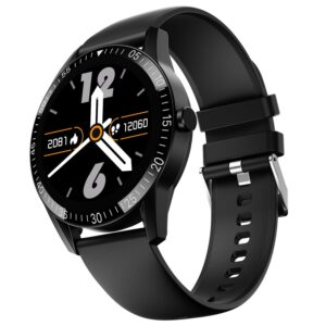 Fire-Boltt Talk Round Smart Watch 1.39″ TFT Display with Bluetooth Calling, Dual Button, Voice Assistance, SPO₂ & Heart Rate Monitor, 120+ Sports Modes, Smartwatch for Men & Women