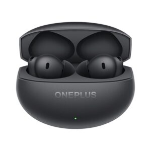 OnePlus Buds 4 TWS Earbuds with Upto 55dB Real-time ANC, Adaptive Mode, Dual Drivers and DACs, 3D Audio, Upto 45hrs Music Playback, Dual-Device connectivity, 47ms Low Latency