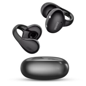 Noise Air Clips Pro Wireless Open-Ear Earbuds (2026), C-Bridge Clip Design, 360° Spatial Audio, AirWave™ Tech, AI Sound, 50H Playtime, Quad Mic ENC, BT v6.0