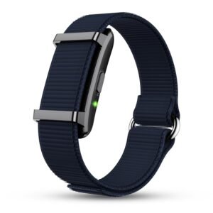 Pebble Qore 2 Smart Band Heart Rate | HRV | Body Temperature Monitoring | Sleep Tracker | 5ATM Water Resistant | Multiple Sports Modes | Premium Metal Body
