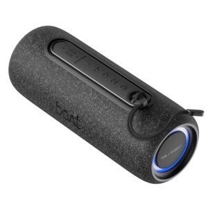 boAt Stone 350 Pro Plus 16W Signature Sound, Up to 8 Hours Playtime, IPX5 Resistance, Type-C Charging, TWS for 2X Power, Built-in Mic, Voice Assistant Wireless Bluetooth Speaker
